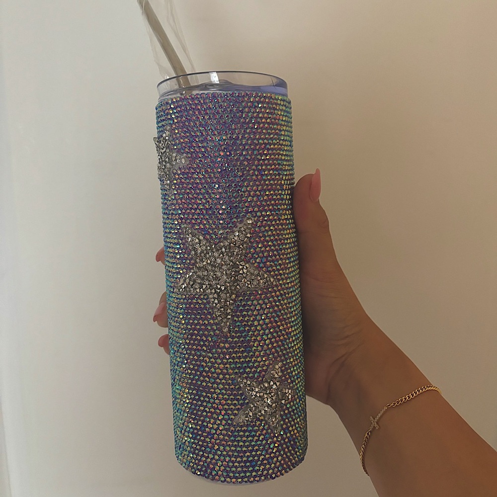 Handmade 20oz Rhinestone Tumbler